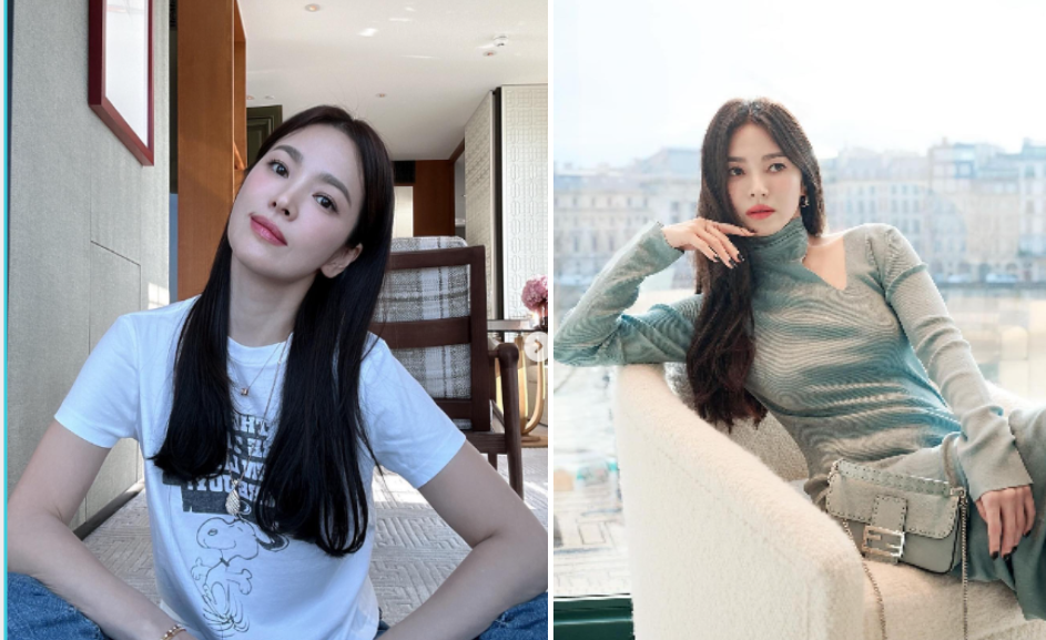 40대 송혜교 저녁8시 러닝